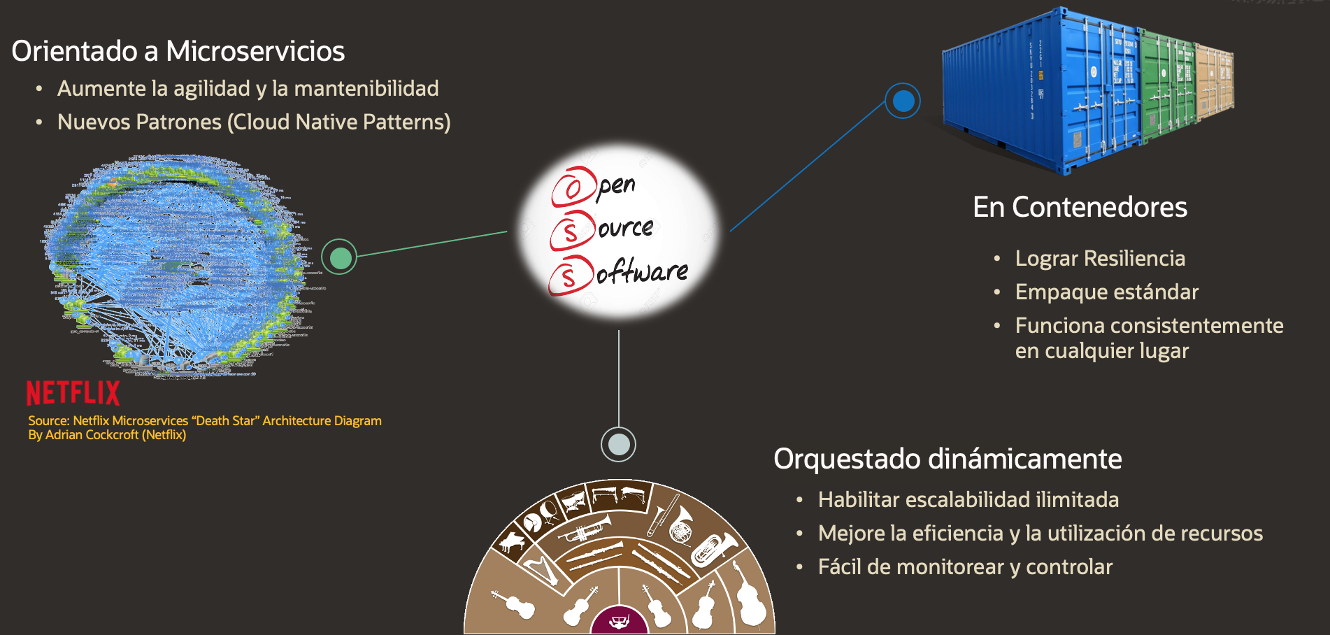 Fig.1 Principios de Diseño Nativo de la Cloud